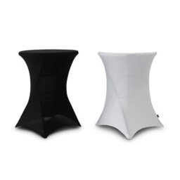 Sweeek. Pair Of Protective Covers For Event Tables Gala White 80X80X110 Cm - thumbnail 7