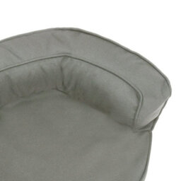 Berkfield Ergonomic Dog Bed Mattress 60X42 Cm Linen Look Grey - thumbnail 6