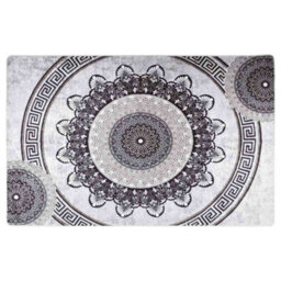 Berkfield Durable Rug Washable 160X230 Cm Multicolour Anti Slip - thumbnail 1
