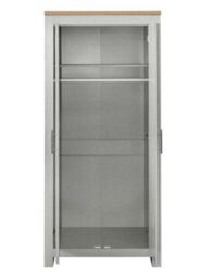 Birlea Highgate 2 Door Wardrobe Grey & Oak - thumbnail 4