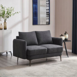More4Homes Sofia 2+3 Seater Fabric Sofa Set Charcoal - thumbnail 4