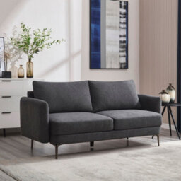 More4Homes Sofia 2+3 Seater Fabric Sofa Set Charcoal - thumbnail 7