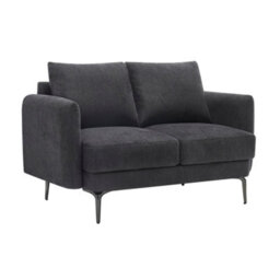 More4Homes Sofia 2+3 Seater Fabric Sofa Set Charcoal - thumbnail 2