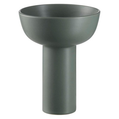 Blomus Miyabi Stoneware Vase L - Duck Green - image 1