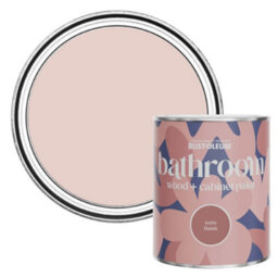 Rust-Oleum Pink Champagne Satin Bathroom Wood & Cabinet Paint 750Ml - thumbnail 1