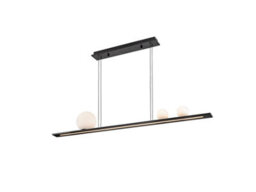 Luminosa Lighting Luminosa Mila Bar Pendant Ceiling Light Black Led 3000K - Uk Stock - thumbnail 5