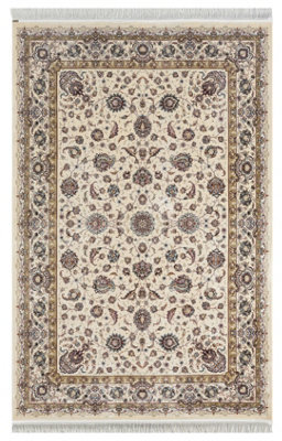 MiHOMEUK Minyatur Premium Quality V0375A Cream Abstract Modern Turkish Area Rug - 80 X 150 Cm - image 1