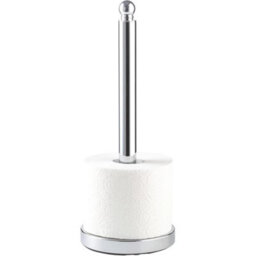 Chrome Toilet Roll Holder For 3 Rolls - Durable Stainless Steel - thumbnail 4