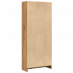 Berkfield Bookcase Artisian Oak 60X24X143 Cm Engineered Wood - thumbnail 6