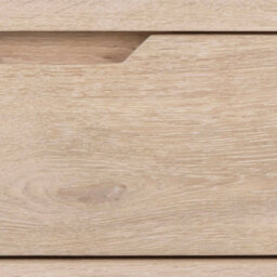 Wyld Haus Jyvaskyla White Oak Tv Unit With 2 Drawers And Sliding Door 1500mm - thumbnail 8