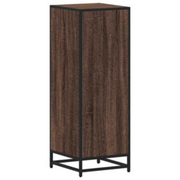 Berkfield Bathroom Cabinet Brown Oak 35X37.5X100 Cm Engineered Wood - thumbnail 8