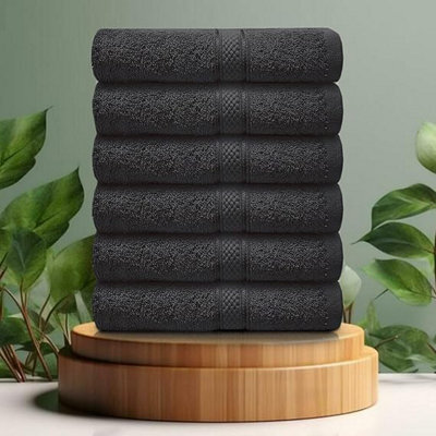 Casabella Premium Pack Of 6 Hand Towels 100% Cotton 500 Gsm - image 1