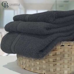 Casabella Premium Pack Of 6 Hand Towels 100% Cotton 500 Gsm - thumbnail 2