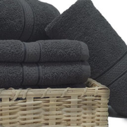 Casabella Premium Pack Of 6 Hand Towels 100% Cotton 500 Gsm - thumbnail 4