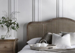French Inspired Rattan And Bed Frame - Double - thumbnail 3