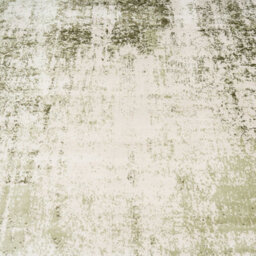 Loomed Sage Green Distressed Abstract Bedroom Living Area Rug 190X280Cm - thumbnail 2