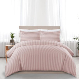Aspire Homeware Peach Duvet Cover Complete Set, Reversible Modern Bedding Set, Super King (L)220Cm X (W)260Cm - thumbnail 5