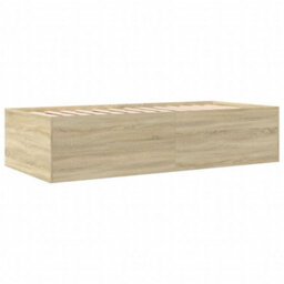 Walplus Daybed With Drawers Without Mattress Sonoma Oak 100X200 Cm - thumbnail 6