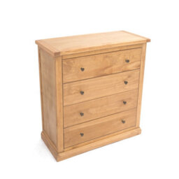 Cabinet Bits Lucca 4 Drawer Chest Of Drawers Brass Knob - thumbnail 3