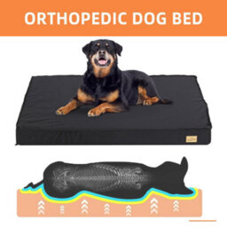 Bingopaw 105X70X10Cm Flat Dog Bed Pet Crate Cushion Mattress With Removable Cover Waterproof - thumbnail 3