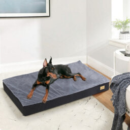 Bingopaw 105X70X10Cm Flat Dog Bed Pet Crate Cushion Mattress With Removable Cover Waterproof - thumbnail 7