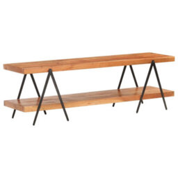 Berkfield Tv Cabinet 160X40X50 Cm Solid Acacia Wood - thumbnail 7