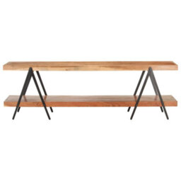 Berkfield Tv Cabinet 160X40X50 Cm Solid Acacia Wood - thumbnail 2