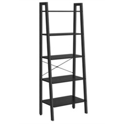 LEDREM Ladder Shelf, 5-Tier Bookshelf, Storage Rack, Bookcase, For Living Room, Kitchen, Bedroom - thumbnail 2