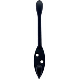Heavy Duty Wall Matt Black Mounted Coat Hooks  4 Pack Metal Hooks For Hanging Coats, Hat, Towels, Robes - thumbnail 2