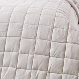 Homescapes Cotton Quilted Reversible Bedspread Black & Grey, 200 X 200 Cm - thumbnail 5