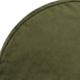 icon Milano Classic Velvet Bean Bag Chair Olive Green Bean Bags - thumbnail 5
