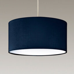 K Living Modern Drum Navy Pendant Ceiling Light Shades With Diffuser