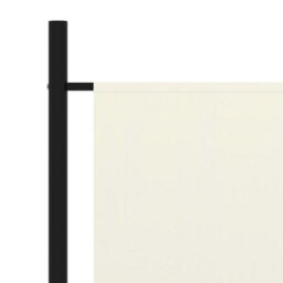 Berkfield 1-Panel Room Divider Cream White 175X180 Cm - thumbnail 3