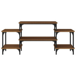 Berkfield Tv Cabinet Brown Oak 117X35X52 Cm Engineered Wood - thumbnail 5