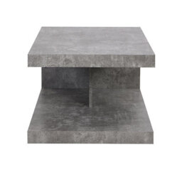 Furniture in Fashion Lyra Wooden Coffee Table In Concrete Effect - thumbnail 6