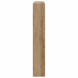 Walplus Headboard Cabinet With Led Artisan Oak 121 X 17 X 102 Cm - thumbnail 7