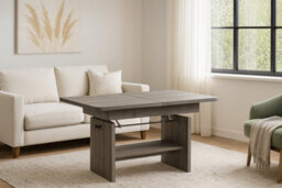 Extendable Coffee-To-Dining Table - Adjustable  116-156Cm, Height 59-70Cm Lefkas . - thumbnail 8