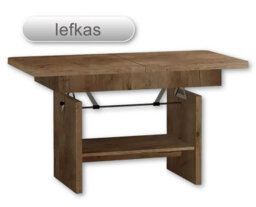 Extendable Coffee-To-Dining Table - Adjustable  116-156Cm, Height 59-70Cm Lefkas . - thumbnail 2