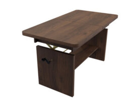 Extendable Coffee-To-Dining Table - Adjustable  116-156Cm, Height 59-70Cm Lefkas . - thumbnail 3