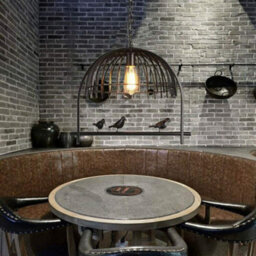 Industrial Bird Cage Ceiling Chandelier Loft Brushed Copper Pendant Light Metal  Fitting For Home Office Bedroom Coffee Shop - thumbnail 7