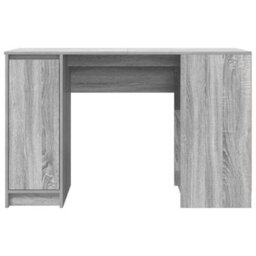 Berkfield Desk Grey Sonoma 120X42X76 Cm Engineered Wood - thumbnail 6