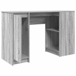 Berkfield Desk Grey Sonoma 120X42X76 Cm Engineered Wood - thumbnail 5