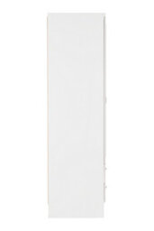 Seconique Nevada 4 Door 2 Drawer Mirrored Wardrobe In White Gloss Finish - thumbnail 6