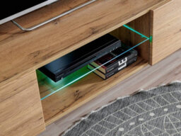"Arte Try Tv Entertainment Unit: Elegant Storage Solution - W2100mm X H1600mm X D400mm For Tvs Up To 58""" - thumbnail 4