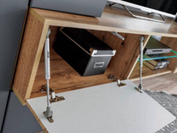 "Arte Try Tv Entertainment Unit: Elegant Storage Solution - W2100mm X H1600mm X D400mm For Tvs Up To 58""" - thumbnail 8
