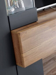"Arte Try Tv Entertainment Unit: Elegant Storage Solution - W2100mm X H1600mm X D400mm For Tvs Up To 58""" - thumbnail 7