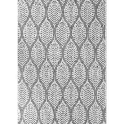 The Rugs Liora Reversible Rug Indoor Outdoor Trellis Flat Woven Low Pile In White - image 1