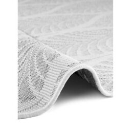 The Rugs Liora Reversible Rug Indoor Outdoor Trellis Flat Woven Low Pile In White - thumbnail 3