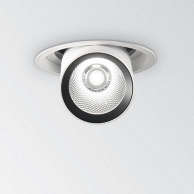 Ideal Lux Nova Integrated Led Indoor 30W Recessed Downlight White 3000K - image 1