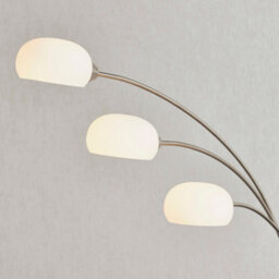 Anson Lighting Arya 3 Light Satin Nickel Intergrated Led Floor Light - thumbnail 5